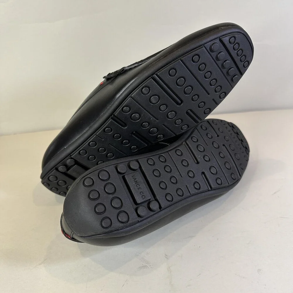 Vance Shoes Mens Size 11 Black Mitch Loafers Drivers Dress Comfort Slip On New